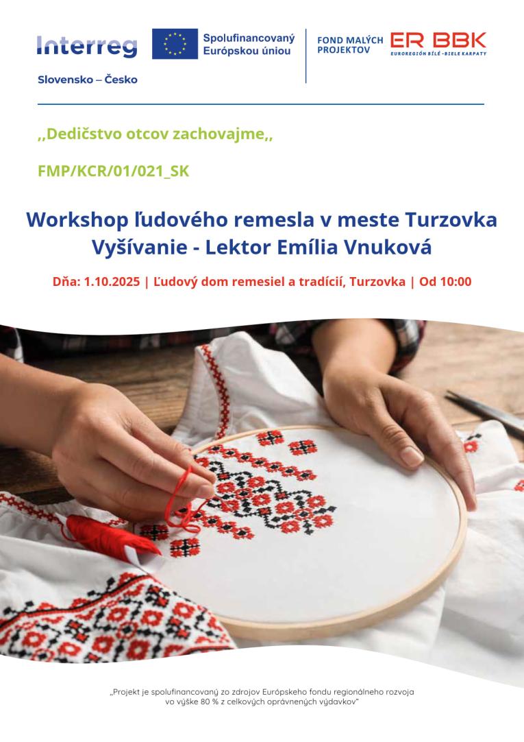 workshop vysivanie