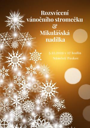 rozsvícení vánočního stromečku
