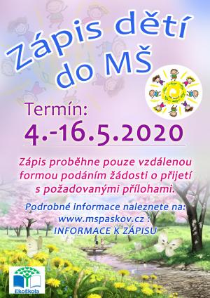Zápis MŠ