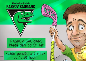 Paskov Saurians hledá nové talenty 2