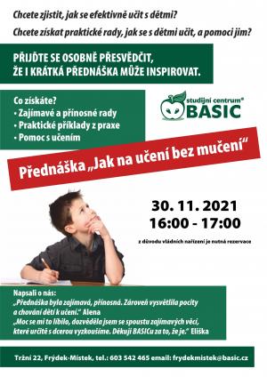 Přednáška - Jak na učení bez mučení  1