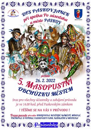 5. Masopustní obchůzka městem