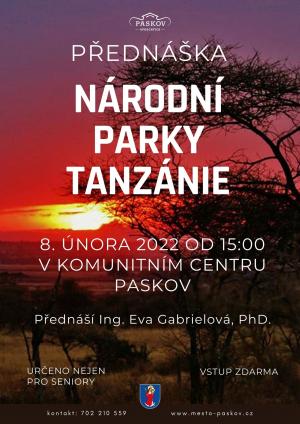 Přednáška - Národní park Tanzánie