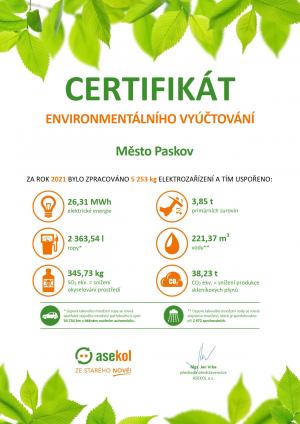 Certifikát