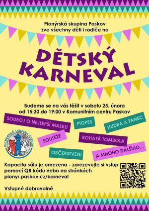 Pionýrský dětský karneval 1