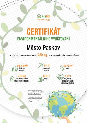certifikát
