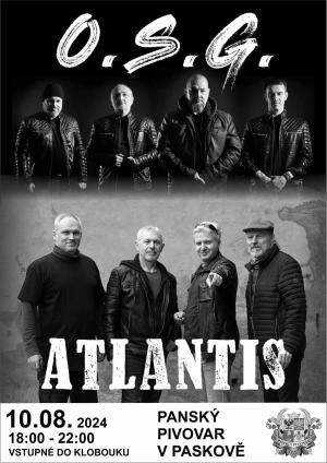 Dvojkoncert skupiny O.S.G a Atlantis 1