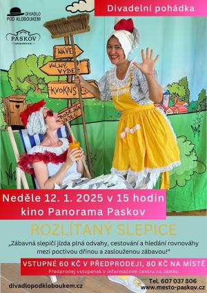 Divadlo pro děti - ROZLÍTANÝ SLEPICE 1