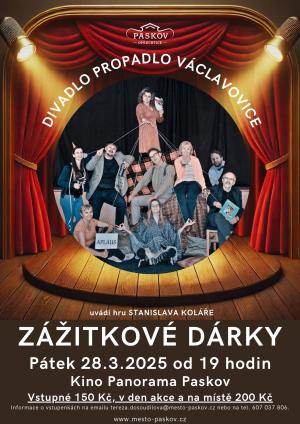 Připomínka divadelního představení v kině Panorama 1