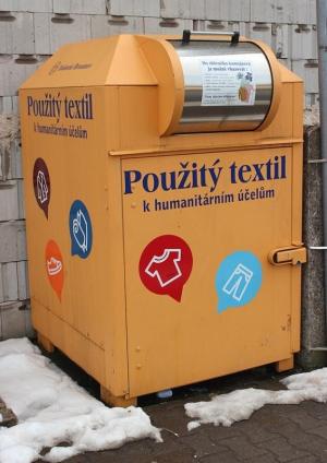 Dočasné omezení sběru textilu pro Diakonii Broumov 1