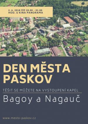 den města